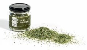 Wilden Berg-Oregano im Glas